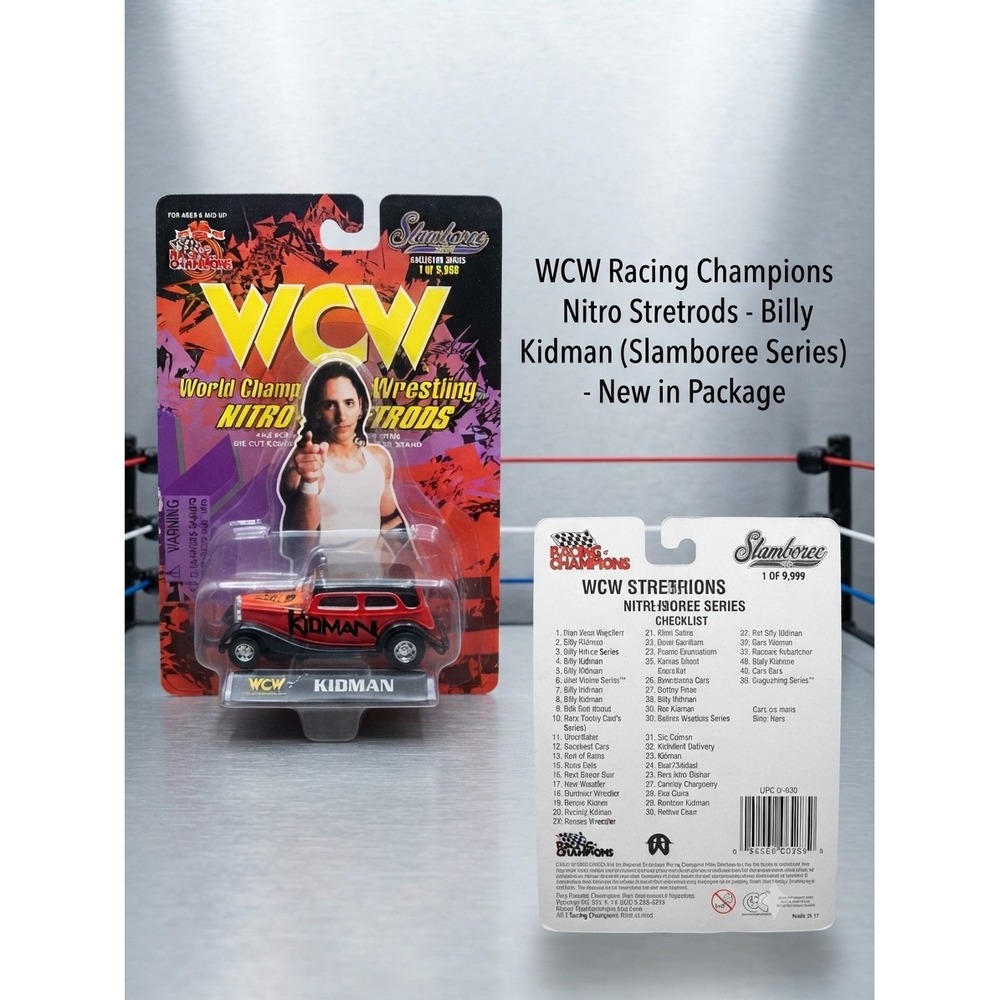 WCW Racing Champions Nitro Streetrods Billy Kidman Slamboree Diecast Car 1:64